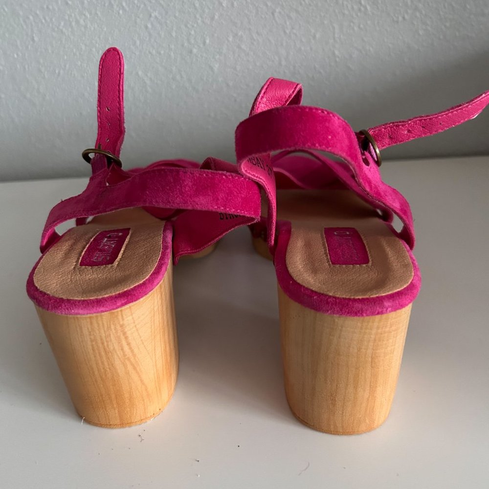 Anthropologie Nwot Silent D Suede Platform Byron - image 5